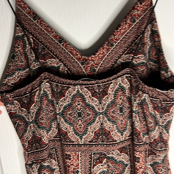 Charlotte Russe sleeveless romper heartshaped multicolor black red white Medium - Picture 5 of 8